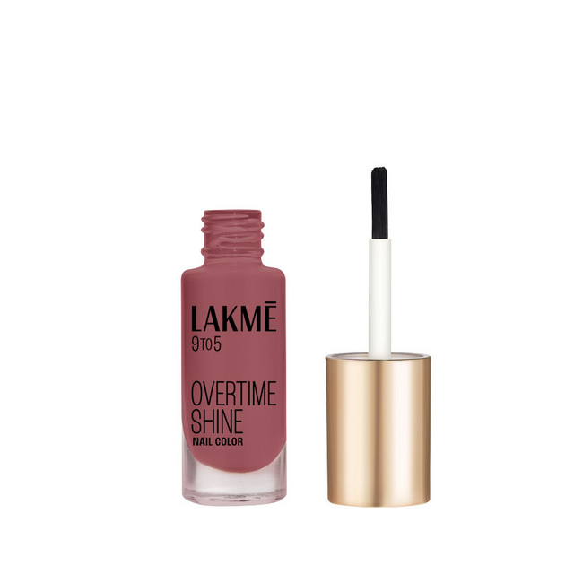 Lakme 9 to 5 Primer + Gloss Nail Colour - Red Alert Hover Image