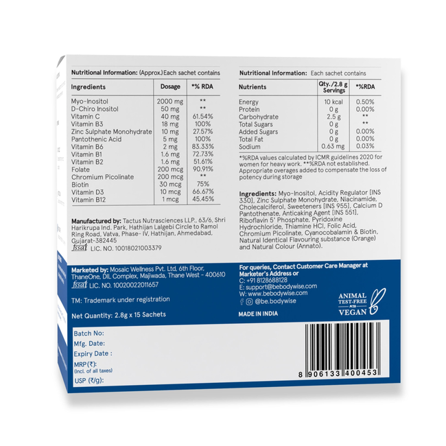 BeBodywise PCOS Superfood For Women Main Image