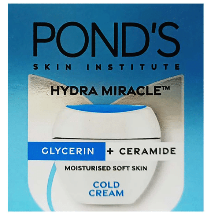 Pond's Hydra Miracle Glycerin+Ceramide Moisturised Soft Skin Cold Cream