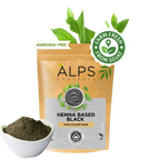 Alps Goodness Henna Based Hair Color Powder - Black
