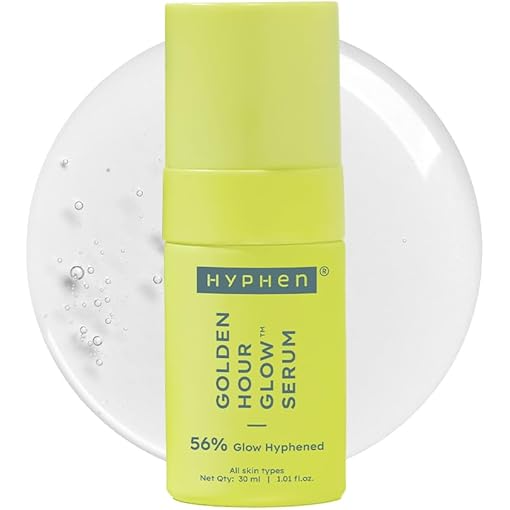 Hyphen By Kriti Sanon Golden Hour Glow Serum With Niacinamide, Alpha Arbutin, Hyaluronic Acid & Kakadu Plum, For Men & Women Hover Image