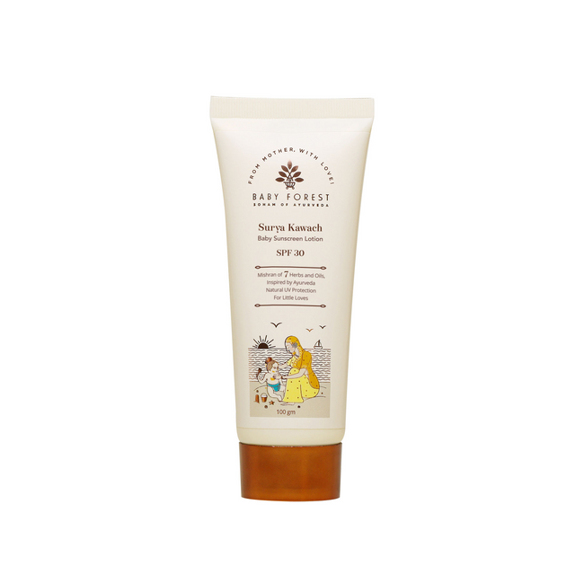 Baby Forest Surya Kawach Baby Sunscreen Lotion SPF 30 Hover Image