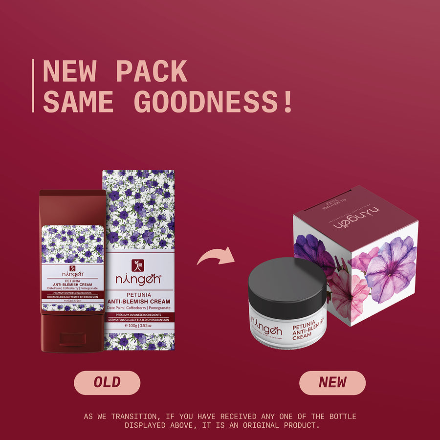 Ningen Petunia Anti-Blemish Radiance Cream