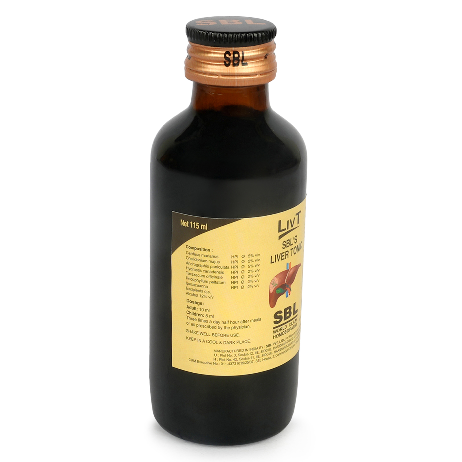 SBL Homeopathy Liv T Liver Tonic