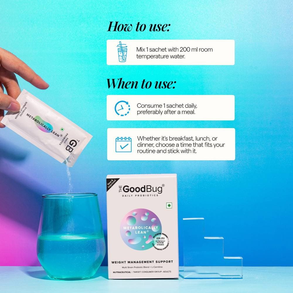 The Good Bug Metabolically Lean Probiotic For Weight Management Supercharged Edition