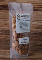 Satjeevan Organic Raw Badam Almonds