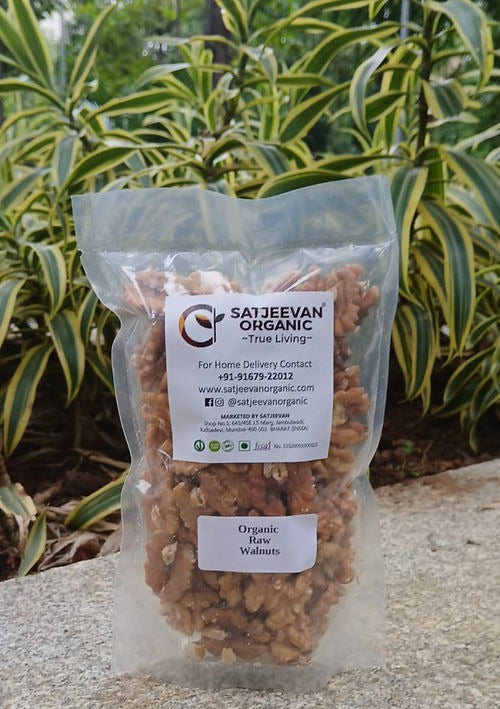 Satjeevan Organic Raw Akhrot Walnuts Main Image