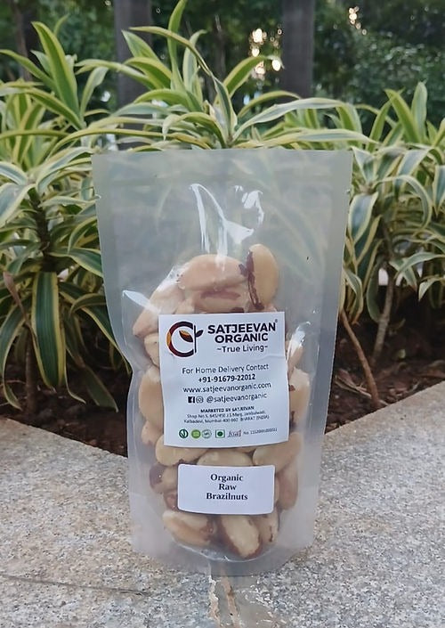 Satjeevan Organic Raw Brazilnuts Hover Image
