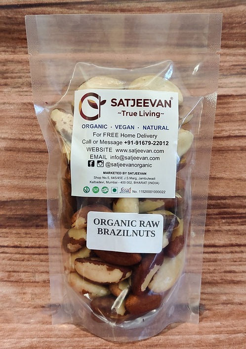 Satjeevan Organic Raw Brazilnuts Main Image