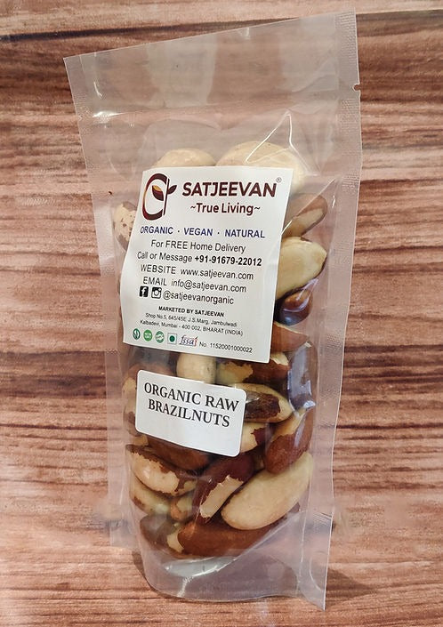 Satjeevan Organic Raw Brazilnuts