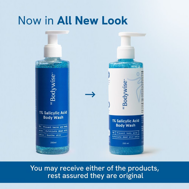 BeBodywise 1% Salicylic Acid Body Wash Main Image