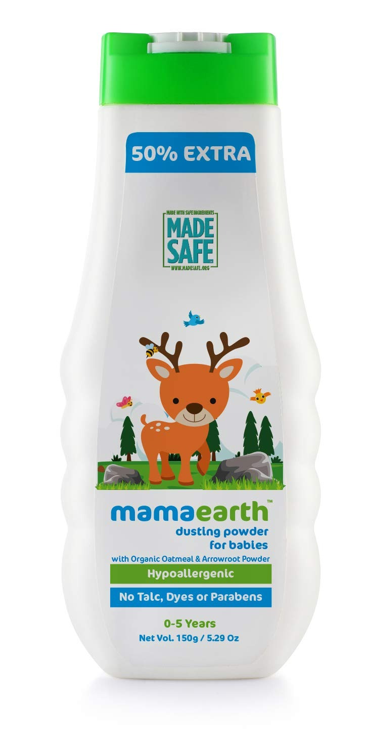 Mamaearth Dusting Baby Powder For Calms & Relaxes Skin, Prevents Diaper Rash