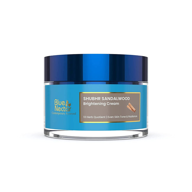 Blue Nectar Shubhr Brightening & Radiance Sandalwood Cream for Men Hover Image