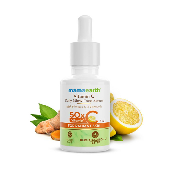 Mamaearth Vitamin C Daily Glow Face Serum Hover Image