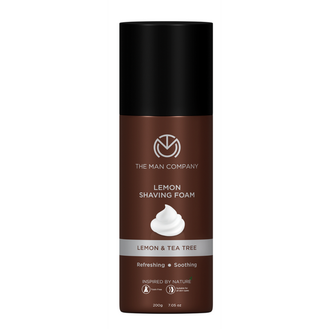 The Man Company Shaving Foam Lemon Hover Image