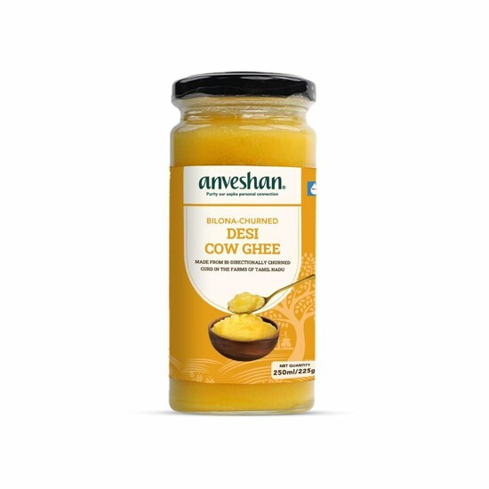 Anveshan A2 Desi Cow Ghee | Pure, Natural & Healthy Ghee | A2 Gir Cow Ghee Hover Image