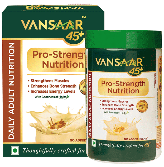 Vansaar 45+ Pro-Strength Nutrition Health Drink for Adults
