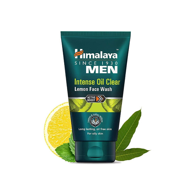 Himalaya Men Intense Oil Clear Lemon Face Wash Hover Image