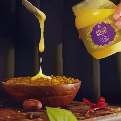 Himalayan Natives A2 Badri Cow Ghee | 100% Desi Cow Ghee | Vedic Bilona Method Ghee Main Image
