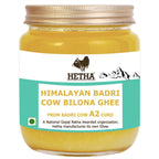 Hetha Himalayan Badri Cow A2 cultured Bilona Ghee / A2 Ghee | Organic and Pure Cow Ghee | Made From Grass Fed A2 Cow's Milk