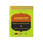 Golden Tips Kashmiri Kahwa Green Tea - Tin Can