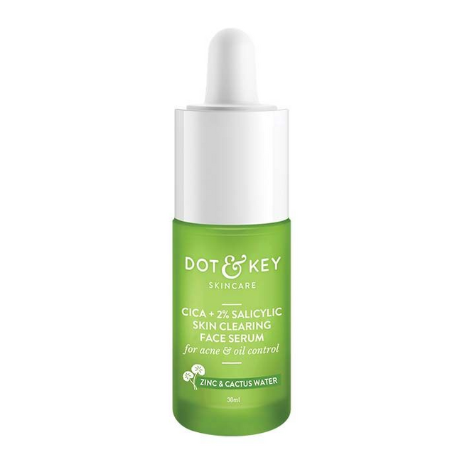 Dot & Key 2% Salicylic Cica Anti Acne Face Serum For Irritation & Unclogs Pores Hover Image