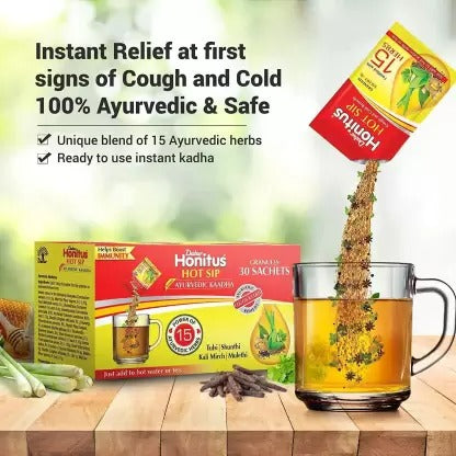 Dabur Honitus Hot Sip Ayurvedic Kadha Main Image