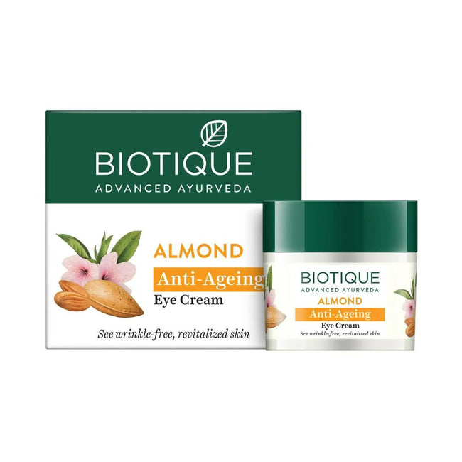 Biotique Bio Almond Soothing And Nourishing Eye Cream Hover Image