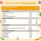 Zingavita Sharp Eye Gummies for Kids (Strawberry Mix Flavor)