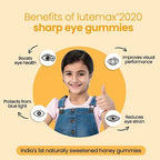 Zingavita Sharp Eye Gummies for Kids (Strawberry Mix Flavor)