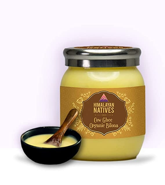 Himalayan Natives Organic Cow Bilona Ghee | Made From Grass Fed Cow's Milk | Organic Ghee