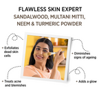 Alps Goodness Sandalwood,Multani Mitti,Neem & Turmeric Powder