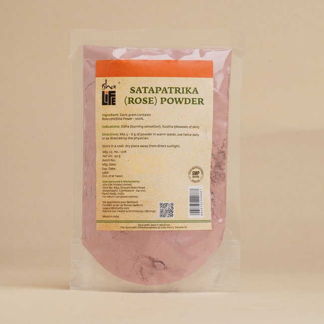 Isha Life Roja Powder (Rose Powder Face Pack) Hover Image