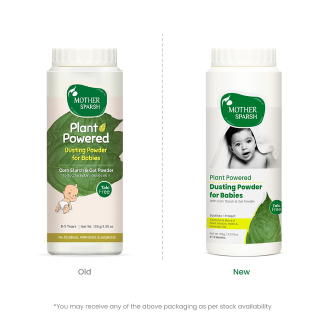 Mother Sparsh Plant Powered Dusting Powder For Babies Main Image