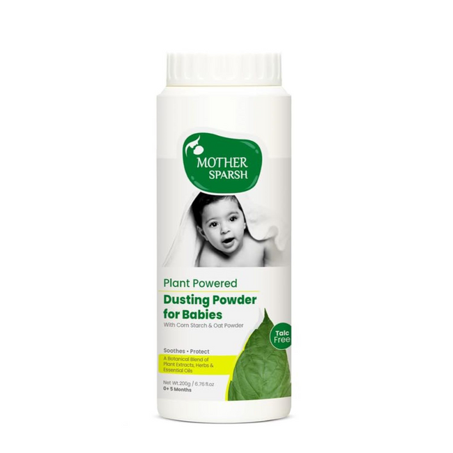 Mother Sparsh Plant Powered Dusting Powder For Babies Hover Image