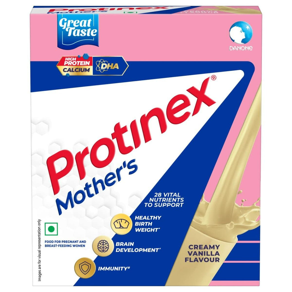 Protinex Mother's Nutritional Mix - Creamy Vanilla Flavour | With 28 Vital Nutrients to Support Healthy Birth Weight, Brain Development & Immunity