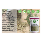Go Vegan Rosemary Dried Leaves For Hair Growth