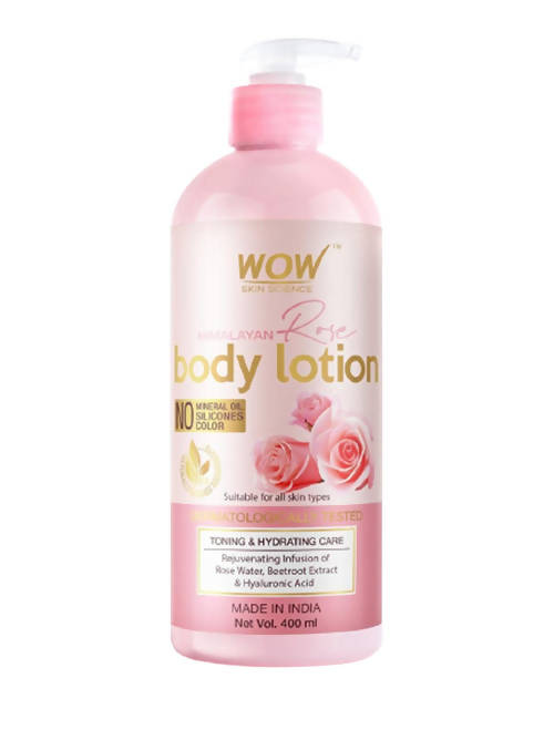 Wow Skin Science Himalayan Rose Body Lotion Hover Image