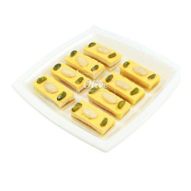 Olive Mithai Mango Badam Burfi Hover Image