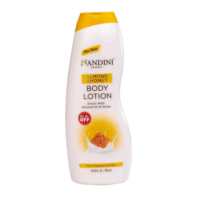 Nandini Herbal Almond & Honey Body Lotion Hover Image