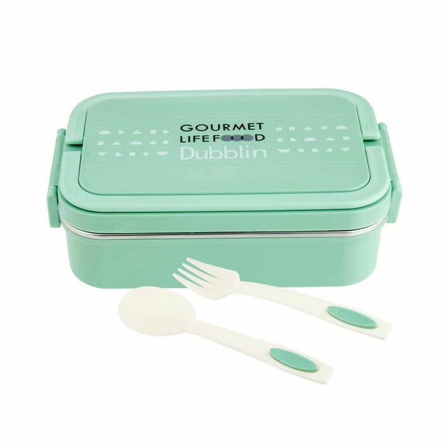 Dubblin Brunch Stainless Steel Lunch Box Hover Image