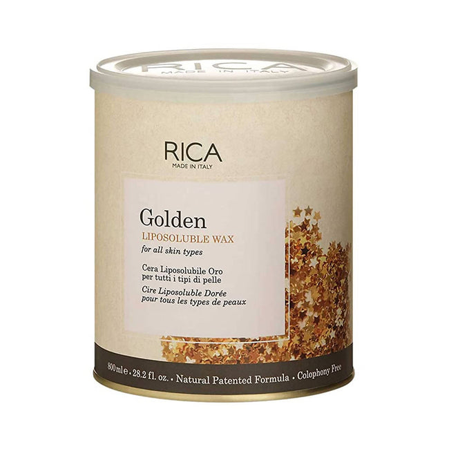 Rica Golden Liposoluble Hair Removal Wax For All Skin Types, With Natural Ingredients Hover Image