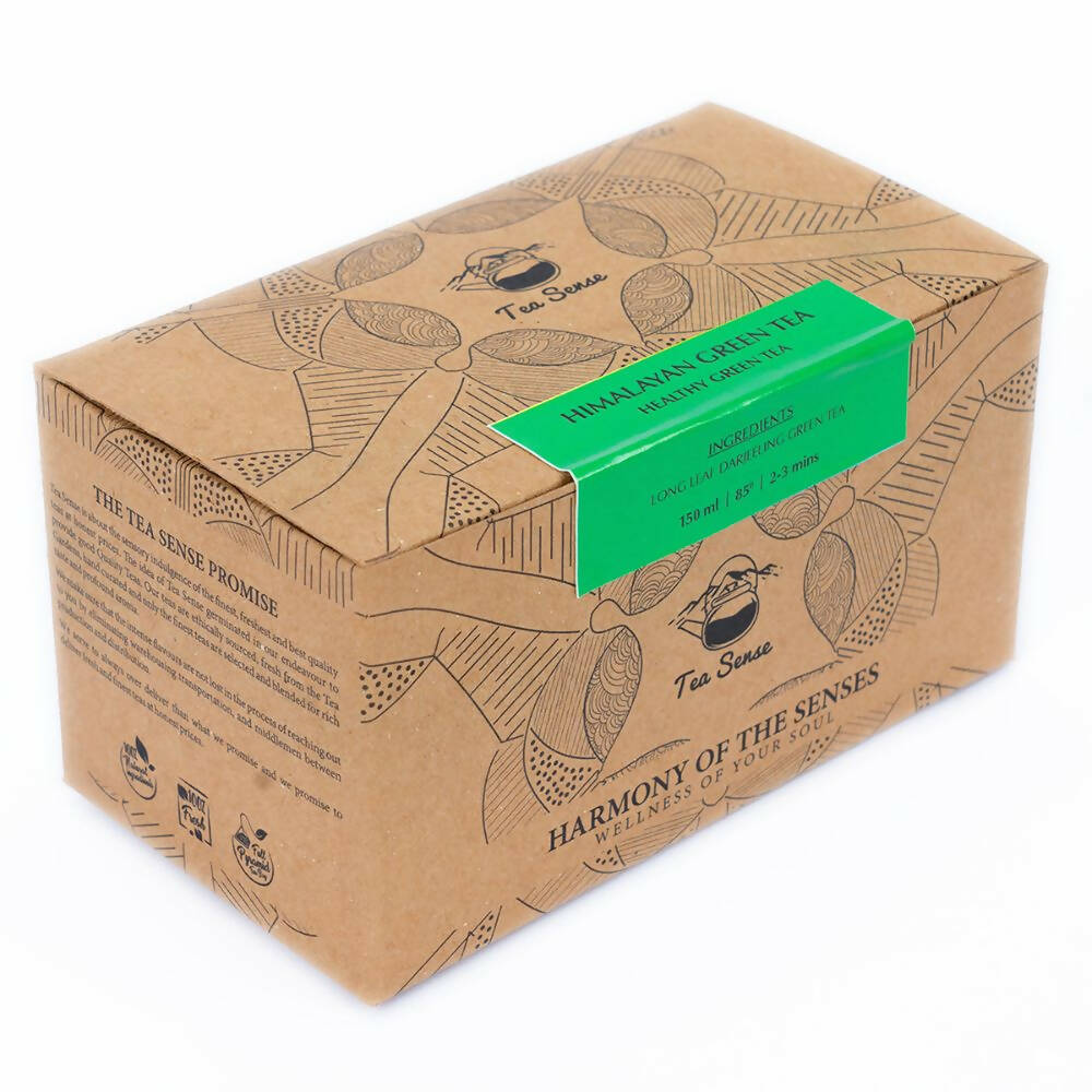 Tea Sense Himalayan Green Tea Bags Box