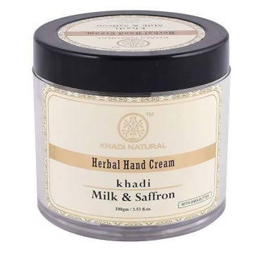 Khadi Natural Milk & Saffron Herbal Hand Cream Hover Image