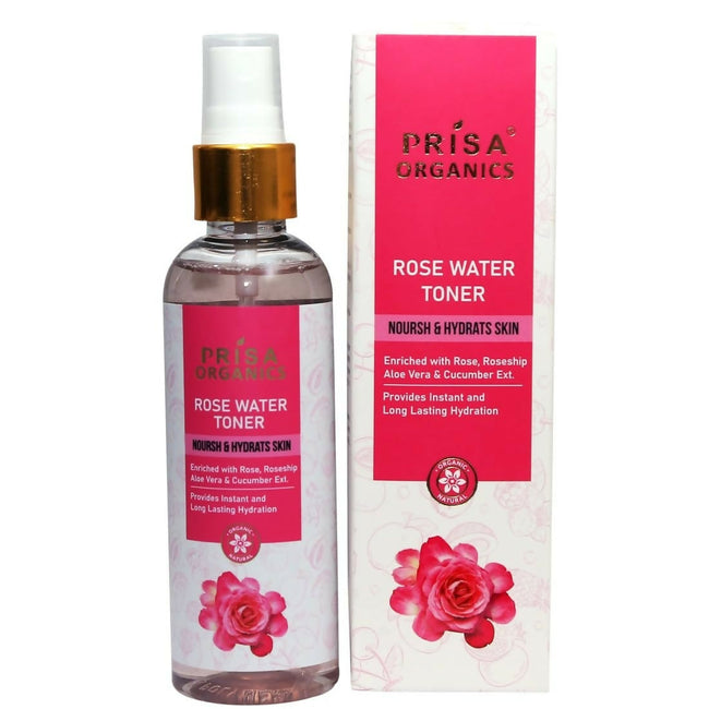 Prisa Organics Rose Water Toner Hover Image