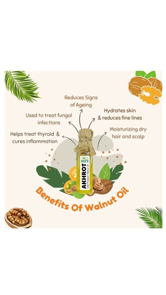 Shuddh Natural Pure Walnut Oil Cold Pressed Main Image