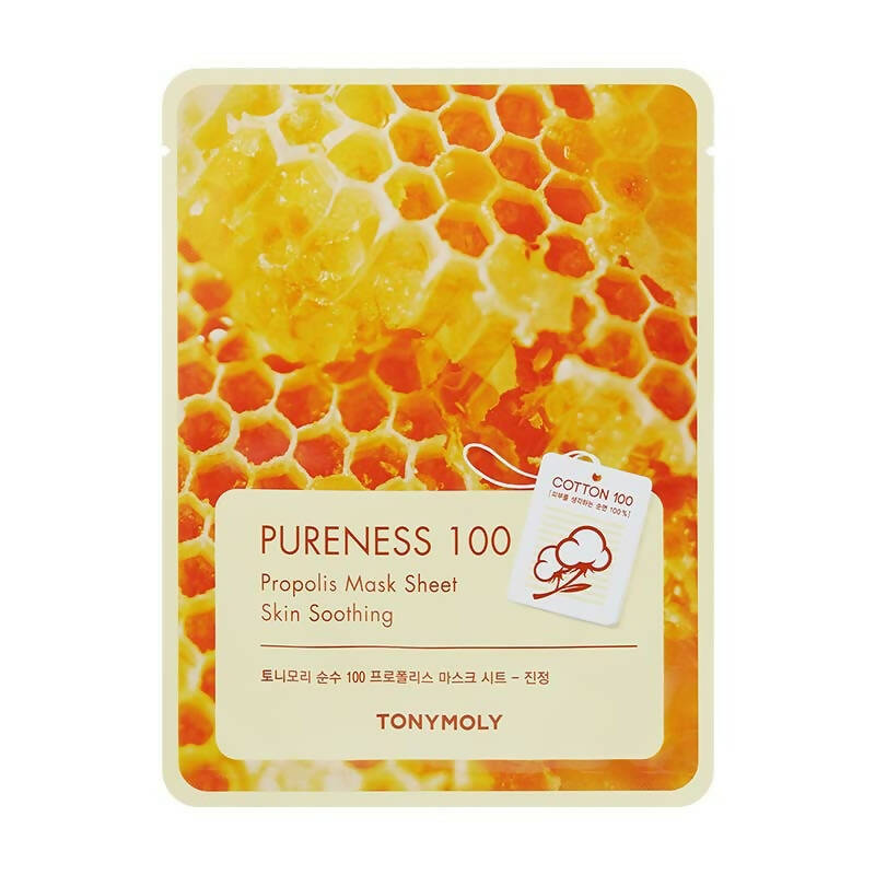 Tonymoly Pureness 100 Propolis Mask Sheet - Korean Skincare