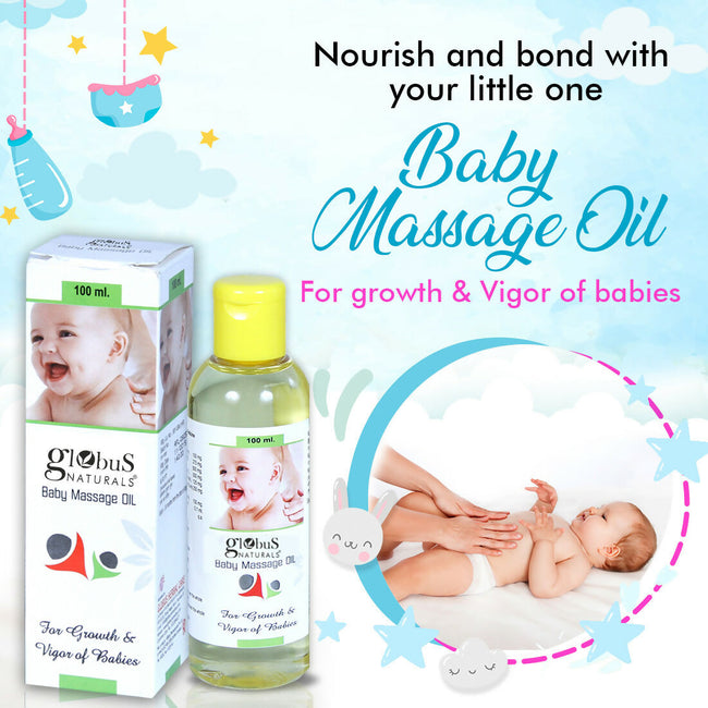 Globus Naturals Baby Massage Oil Main Image