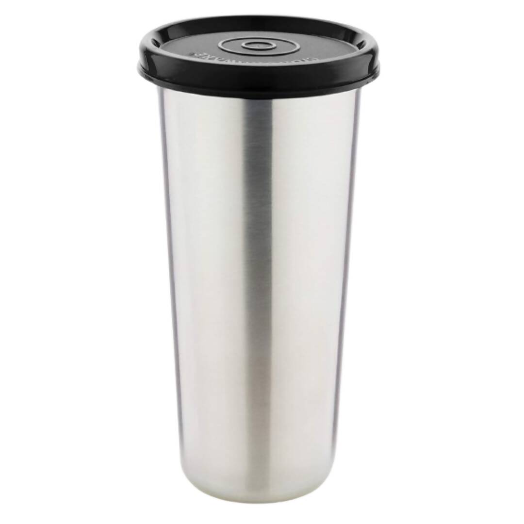 Signoraware Stainless Steel Tumbler with Lid - 450ml