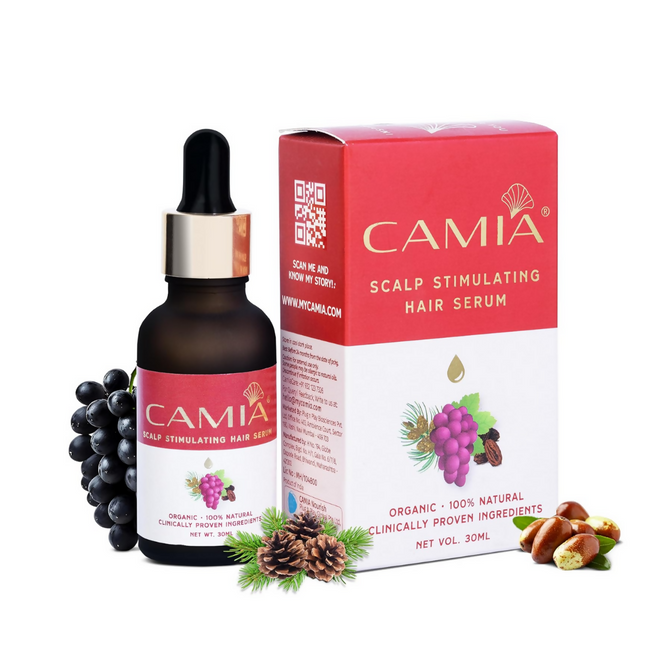 Camia Organic Scalp Stimulating Hair Serum Hover Image